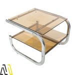 عسلی ماندگار کروم با شیشه